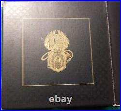 2021 UK The Queen's Beasts The Griffin of Edward III 1 oz Silver Proof COA & Box