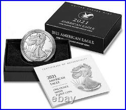 2021 UNITED STATES SILVER PROOF TYPE 2 ONE OUNCE COIN (withBox and COA)