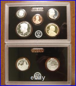 2021 US Mint Silver Proof Set 7 Coins, NO BOX, NO COA