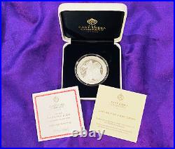 2021 Una & the Lion EIC 1 Oz Silver Proof Mint Box & COA #711 of 1000 Only