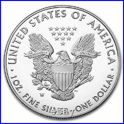 2021-W 1 oz Proof American Silver Eagle (withBox & COA) SKU#228400