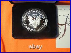 2021 W American Eagle 1 oz Silver Proof Coin 21EA Lot of 10 in Sealed Box