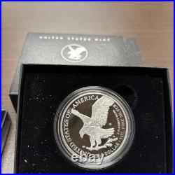 2021 W American Silver Eagle PROOF Type 2 1oz 21EAN New US Mint Box OGP