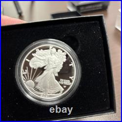2021 W American Silver Eagle PROOF Type 2 1oz 21EAN New US Mint Box OGP