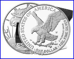 2021 W American Silver Eagle PROOF Type 2 1oz 21EAN New US Mint Box OGP