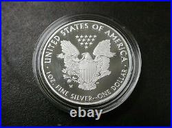 2021-W Proof $1 American Silver Eagle Box OGP & COA 21EA IN STOCK