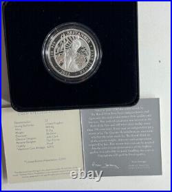 2022 1oz Silver Proof Britannia Limited Edition Coin Boxed With Coa
