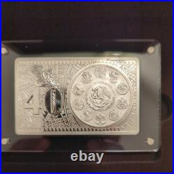 2022 3 oz Silver Reverse Proof Libertad Coin Bar 40th Anniversary with Box & COA