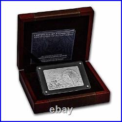 2022 3 oz Silver Reverse Proof Libertad Coin Bar 40th Anniversary with Box & COA