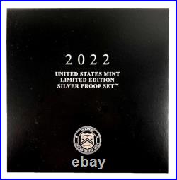 2022 American Women's Silver Proof Set Quarters W Box/COA 1st in Series