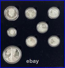 2022 American Women's Silver Proof Set Quarters W Box/COA 1st in Series