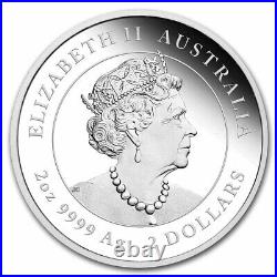 2022 Australia 3-Coin Silver Lunar Tiger Proof Set (withBox & COA) SKU#236796