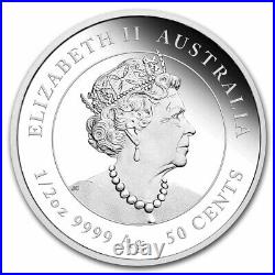2022 Australia 3-Coin Silver Lunar Tiger Proof Set (withBox & COA) SKU#236796