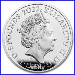 2022 GB £5 Silver Proof The Queen's Reign Commonwealth (Box/COA) SKU#257639