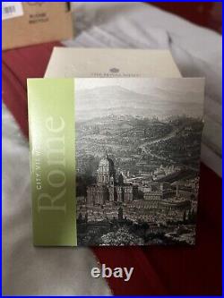 2022 Great Britain City Views Rome 1 oz Silver Proof Coin (withBox & COA) 2022 Great Britain City Views Rome 1 oz Silver Proof Coin (withBox & COA)