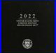 2022 Limited Edition Silver Proof Set Black Box & COA 6 Coins and Silver Eagle