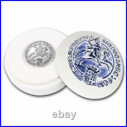 2022 Netherlands 1 oz Proof Silver Ducaton Rider (withDelft Box) SKU#246051