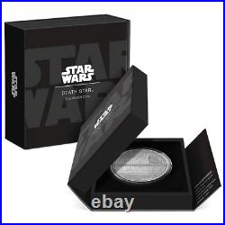 2022 Niue Star Wars Death Star 3 oz Silver Proof Coin with Mintage of 3000