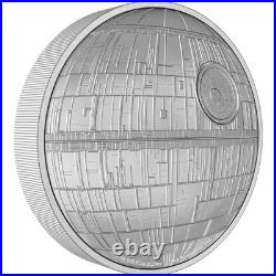 2022 Niue Star Wars Death Star 3 oz Silver Proof Coin with Mintage of 3000