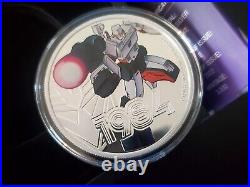 2022 Niue Transformers MEGATRON Colorized 1 oz. 999 Silver Proof Coin in Box