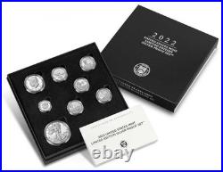 2022-S Limited Edition Silver. 999 Proof Set Box/COA