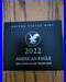2022 S Proof American SILVER Eagle Coin One Ounce San Francisco 1oz Box COA 22EM