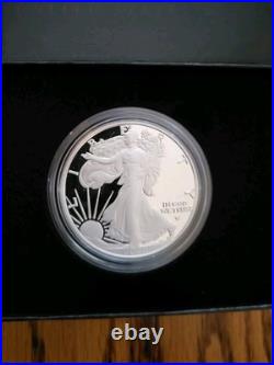 2022 S Proof American SILVER Eagle Coin One Ounce San Francisco 1oz Box COA 22EM
