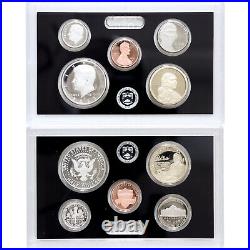 2022 S Proof Set 10 Pack 90% Silver Original Boxes & COA's US Mint 70 Coin Lot