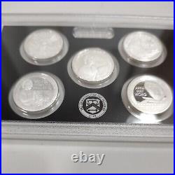 2022 S Silver American Women Quarter Proof Set as Issued 5 Quarters Box COA 22WS