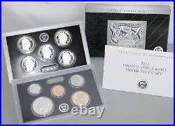 2022 S US Mint ANNUAL 10 Coin SILVER Proof Set with Box & COA SHIPS FREE