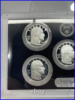 2022 S US Mint ANNUAL 10 Coin SILVER Proof Set with Box and COA 2022 S US Mint ANNUAL 10 Coin SILVER Proof Set with Box and COA