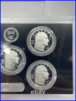 2022 S US Mint ANNUAL 10 Coin SILVER Proof Set with Box and COA 2022 S US Mint ANNUAL 10 Coin SILVER Proof Set with Box and COA