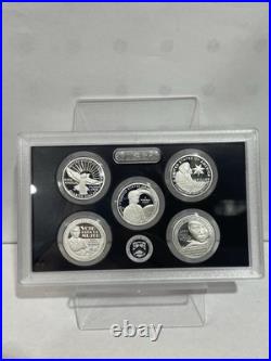 2022 S US Mint ANNUAL 10 Coin SILVER Proof Set with Box and COA 2022 S US Mint ANNUAL 10 Coin SILVER Proof Set with Box and COA