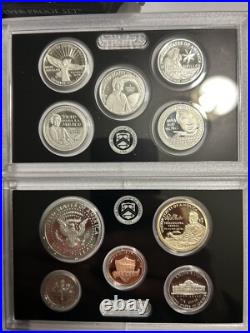 2022 S US Mint ANNUAL 10 Coin SILVER Proof Set with Box and COA Free Shipping