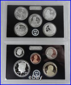 2022-S US Mint Silver Proof Set with COA & Box 10 Coins. 999 United States