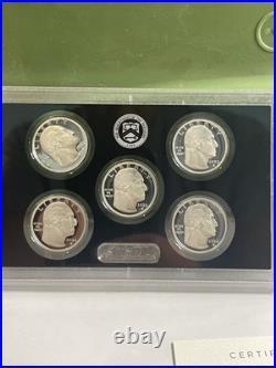 2022-S US Mint Silver Proof Set with COA & Box 10 Coins. 999 United States
