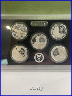 2022-S US Mint Silver Proof Set with COA & Box 10 Coins. 999 United States
