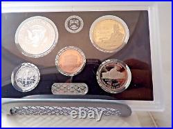 2022 Silver Proof Set U. S. Mint Box COA 10 coin 5 American Women Silver Quarter