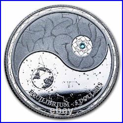 2022 Tokelau 1 oz Proof Silver $5 Equilibrium (with Box & COA) SKU#256521