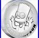 2022 Tuvalu The Simpsons Bart Simpson 2 oz Silver Proof High Relief Coin Box COA