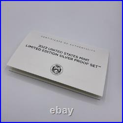 2022 United States LIMITED EDITION Silver Proof Set In Original Box With COA