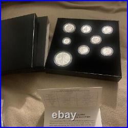 2022 United States Mint Limited Edition Silver Proof Set with Box & COA