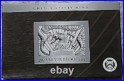 2022 Us Mint Silver Proof Set 10 Coins With Box And Coa
