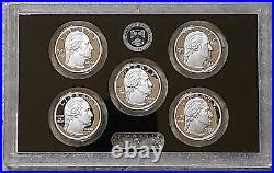 2022 Us Mint Silver Proof Set 10 Coins With Box And Coa