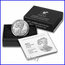 2022-W 1 oz Proof American Silver Eagle (withBox & COA) SKU#250872