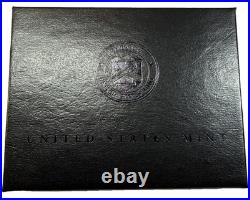 2022-W Proof $1 American Silver Eagle Box, OGP & COA