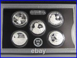 2022-s Silver US Mint 10 Coin PROOF Set with Box & COA. #28