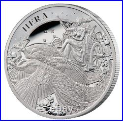 2022 st helena goddess hera. 999 silver 1 oz proof coin COA & box 2022 st helena goddess hera. 999 silver 1 oz proof coin COA & box
