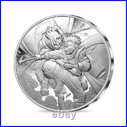 2023 10 Naruto. 999 Silver Proof Coin with Box and COA (OGP) 5000 Mintage 2023 10 Naruto. 999 Silver Proof Coin with Box and COA (OGP) 5000 Mintage