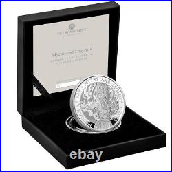 2023 1 oz Proof British Silver Morgan Le Fay Coin (Box, CoA)